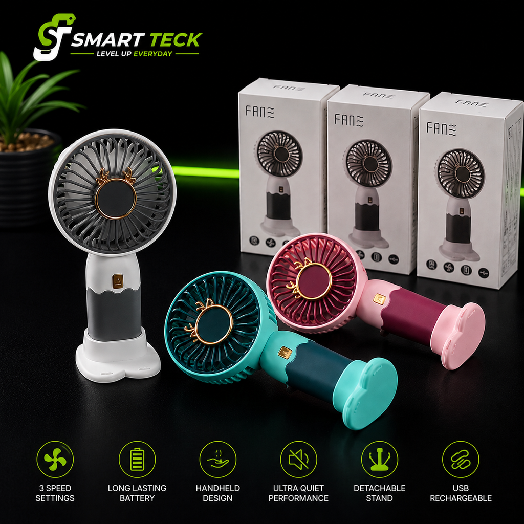 Cute Rechargeable Mini Fan