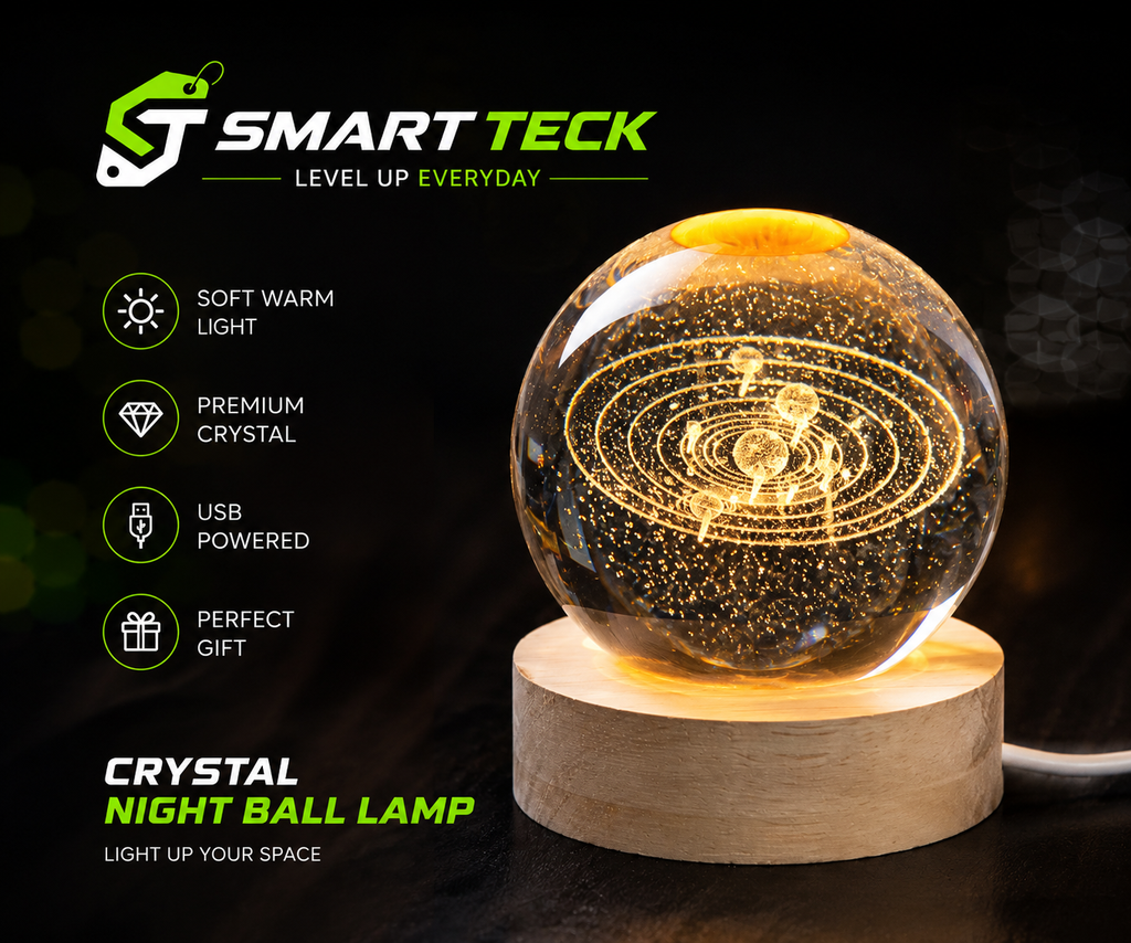 Crystal Night Ball lamp