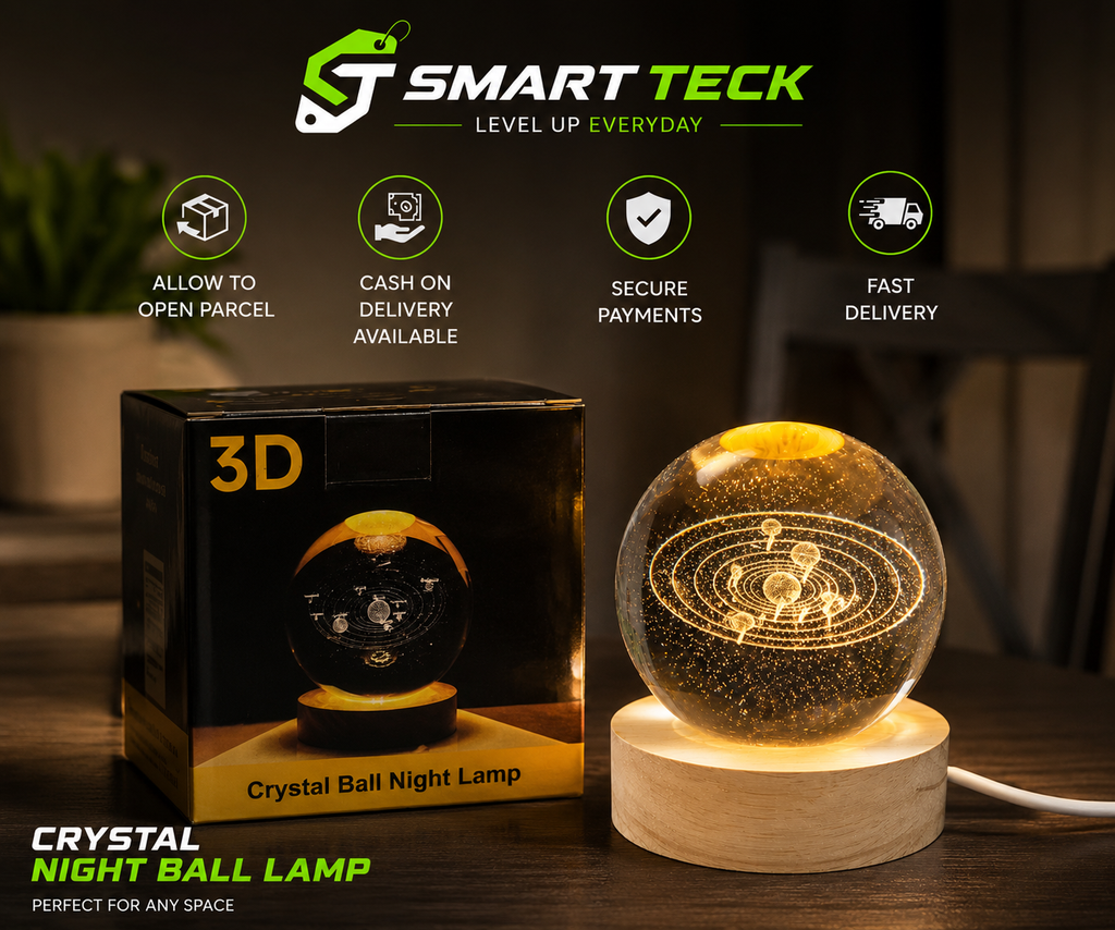 Crystal Night Ball lamp