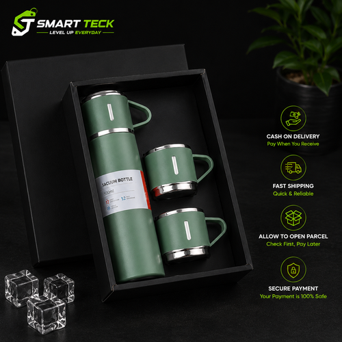 3-in-1 Vacuum Flask Set (500ml)